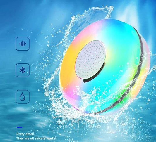 🌟 Parlante Flotante con Luces RGB: Música y Magia en el Agua 🌊✨